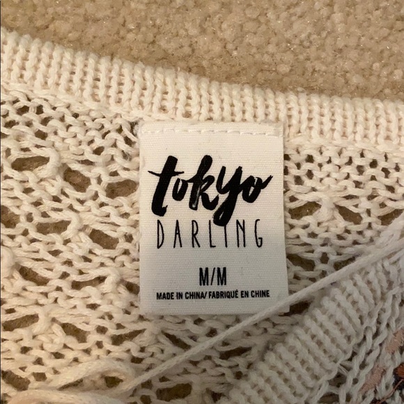 Cream Sweater/Blouse - Picture 3 of 4